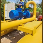 1600 GPM @ 200' TDH Regent Pumps #150-400-B17, Centrifugal Pump, 6" x 8", pontoon mounted, 74 HP, 1480 RPM - Image 3