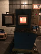 12" width x 12" H x 40" L Linn #HT-1600-GS, gas tight chamber, 1600&deg;C 2880 &deg;F) - Image 3