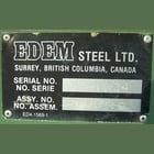 Edem Chip and Sawdust Feeder, 36" x 16' Pan, 6" High Sides, 5 HP, 575 V., 1740 RPM - Image 8