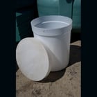 80 Gallon Polyethylene Barrel Tank, 97 US Gallons, 368 Liters, NEW, N - Image 1