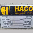 225 Ton, Haco #ERMS36225, CNC Press Brake, 12' overall, 124" Between Housing, 12" Throat, 8" Stroke, 575 V. - Image 6