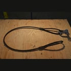 Wire Rope Cable Slings, Double Eye, Assorted Sizes: 3/4" x64", 1/2" x72" (4 available) - Image 1