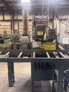 Niles Simmons #SimCut-S180, up-acting aluminum saw, collection system & infeed conveyor - Image 4