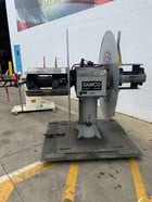 6000 lb. Samco #SUD-6000, double end coil reel, 20" width, 60" outside dimensions, 17.5"-21.5" ID, manual - Image 9