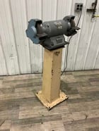 8" General #EG-800, double pedestal g5rinder, part rest, on pedestal, 3/4 HP, 3450 RPM - Image 1