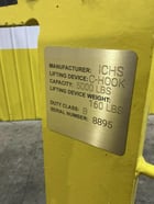 5000 lb. ICHS, coil lifting C-hook, 24" capacity - Image 2