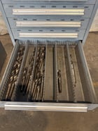 10 Drawer, Stanley Vidmar, industrial storage cabinet - Image 9