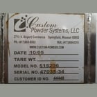 300 gallon 360 U.S. gal.) Custom Powder Systems #515236, Stainless Steel open top square tank, 2005 (3 - Image 5