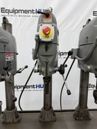 Delta, 4 head gang vari-speed drill press station, 95-3/8" x 23-1/2" table surface - Image 8