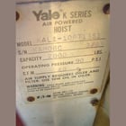 1 Ton, Yale #KAL1-10PT13S1, air power hoist, 10' lift, 6' control line - Image 2