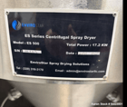 EnviroStar #ES-500, centrifugal spray dryer, Stainless Steel, PLC - Image 4