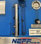 18.9 Ton, Neff #DF15, C-frame hydraulic press, 10" stroke, 24' DL, 24" x 21" bed, 2006 (2 available) - Image 4