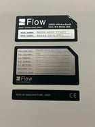 Flow #Mach-200-4020-Pivot, waterjet, 6.6'W x 13.1'L table, 30 HP, 60000 psi, 2020 (2 available) - Image 10