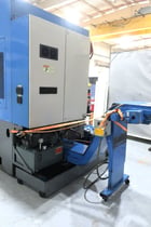 Hyundai #HIT-V5R, CNC vertical turning center, 15" chuck, 31.5" swing, 21.65" turn diameter, 2,000 RPM, 30 - Image 9