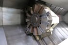 DMC #DL-55L, CNC turning center lathe, 2-Axis Fanuc 0iTD, 30.5" swing, 3-jaw 21" chuck, 2015 - Image 5