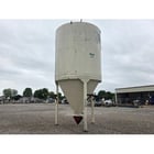 Meridian Manufacturing #SK1010, Carbon Steel cone bottom hopper silo, 10' diameter, 21'-1" OH, 20" discharge - Image 3