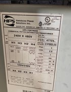 75 Ton, Neff #E-4, heavy duty 4-post hydraulic press, 20 HP Lincoln Electric AC motor, 1750 RPM, Fr. 256T - Image 5