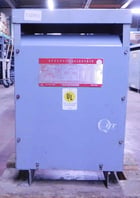 25 KVA 240/480 Primary, 120/240 Secondary, General Electric 9T23B2671, Dry Type Indoor/Outdoor Transformer - Image 1