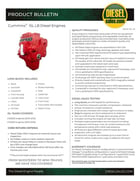 Cummins #ISL, long block diesel engine, remanufactured - Image 2