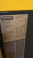 55 cfm, 125 psig, Kaeser #SM15, rotary screw air compressor with TC31 refrigerated dryer, 15 HP, 2022 - Image 8