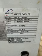 Spinflo #EWCA-150SA1, Water Chiller, R-407C, air cooled, 220 V. - Image 6