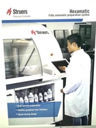 Specimen Preparation Machine, Struers #HEXAMATIC, Automatic Grinding & Polishing, 8-Station Disc Exchange - Image 3