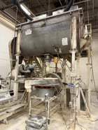 135 cu.ft. J.H. Day, Stainless Steel Double Spiral Ribbon Blender, top cover, 30 HP explosion proof motor - Image 3