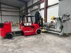 Marquip, dual shaftless floor pickup unwind stand, 72" wide x 72" diameter, 1999 - Image 5
