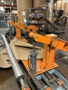 72" Shanks, turret counter roll slitter rewinder, 60" unwind diameter, 6 slitters, razor & shear - Image 5