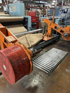 72" Shanks, turret counter roll slitter rewinder, 60" unwind diameter, 6 slitters, razor & shear - Image 6