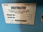 60" Rosenthal #SM-60, Straight Knife Sheeter, integral shafted unwind, cone chucks - Image 5