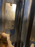 7.5 HP 1760 RPM TECO Westinghouse #APH7/545-841M, Squirrel Cage Motor, Frame 213T, TEFC, 575 Volts, 3-Ph., 60 - Image 2