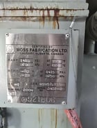 72" x 20' Moss, Horizontal Separator, 2 Phase, 740 PSI, Sour, Internally Coated, 2004 - Image 4