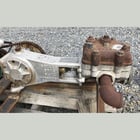 10 HP Boyles #BB-5-12, Simplex Piston Pump with Gas Motor - Image 2