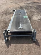 33-3/4" wide x 144" long Longitudinal Groove Belt Conveyor, 0.5 HP Baldor motor, 1725 RPM - Image 8