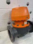 6" George Fischer, PVC Diaphragm Valve, pneumatic actuator - Image 3