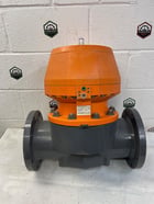 6" George Fischer, PVC Diaphragm Valve, pneumatic actuator - Image 7