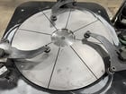 20" Lapmaster #20, serrated cast iron plate, slurry distribution system, rings & weights, 1 HP - Image 7