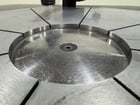 20" Lapmaster #20, serrated cast iron plate, slurry distribution system, rings & weights, 1 HP - Image 8