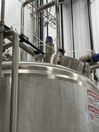 JBT A & B Process Systems, Stainless Steel Jacketed Tank, w/ Mixer, MAWP 14.9 PSI @ 200&deg;F, 2022 (3 available) - Image 3