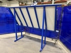 Kreg #KFT4X8, 4' x 8' face frame assembly table, pneumatic, sliding over-beam w/ 4 clamping cylinders - Image 9