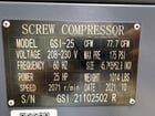 116 cfm, 100 psig, Standard Industrial #GSI-25, Rotary Screw Air Compressor, 25 HP, 2021 - Image 1