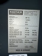 53 cfm, 125 psig, Kaeser #SM-15-T, Rotary Screw Air Compressor, 15 HP, 460 V., 2015 - Image 5