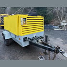 375 CFM, Atlas Copco #XATS 375, portable diesel air compressor, 150 PSI, 125 HP, 4,641 hours, 2012 - Image 1