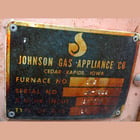 13" width x 7" H x 16.5" D Johnson Gas #142 FA, lab assay furnace, 180,000 BTU, LP gas, chamber (2 available) - Image 5