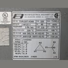 225 KVA 600 Delta Primary, 208Y/120 Secondary, Beaver Electrical Machinery #TVR225T-H34A, Dry Type Isolation - Image 2