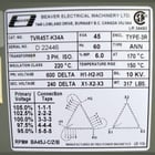 45 KVA 600 Primary, 240 Secondary, Beaver, Dry Type Transformer 3 Phase - Image 2
