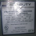 63 KVA 575 Delta Primary, 460Y/266V Secondary, Hevi-Duty, Dry Type Shielded Drive Isolation Transformer 3 - Image 2