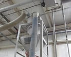 Guyson #TR-900, Conveyor Blast Cabinet/Shot Blast Machine, (6) rotating top blast guns, (2) stationary side - Image 5