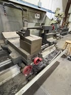Haas #TL-3B, CNC lathe, 37" swing, 80" centers, 19" swing over cross slide, (2) 3-jaw 24" chucks, 2014 - Image 2